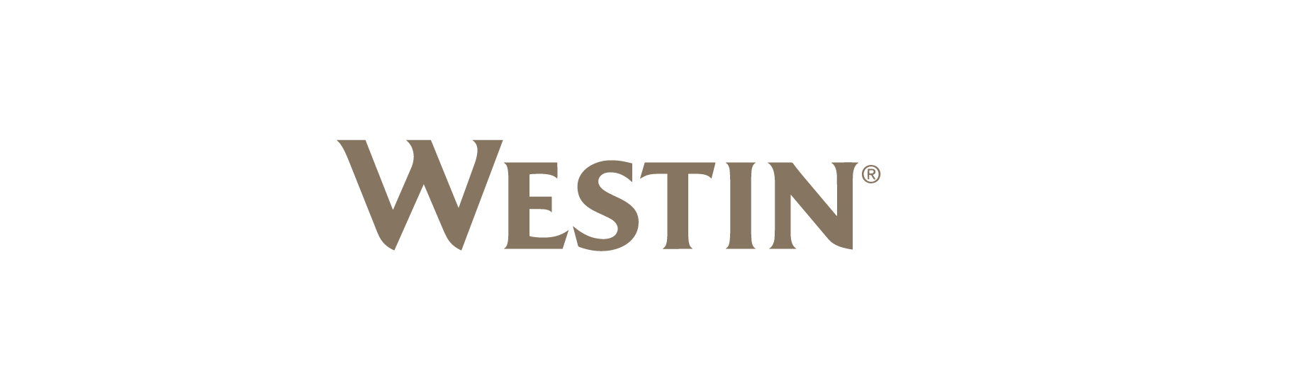 Logotipo de la cadena hotelera Westin con fondo transparente.