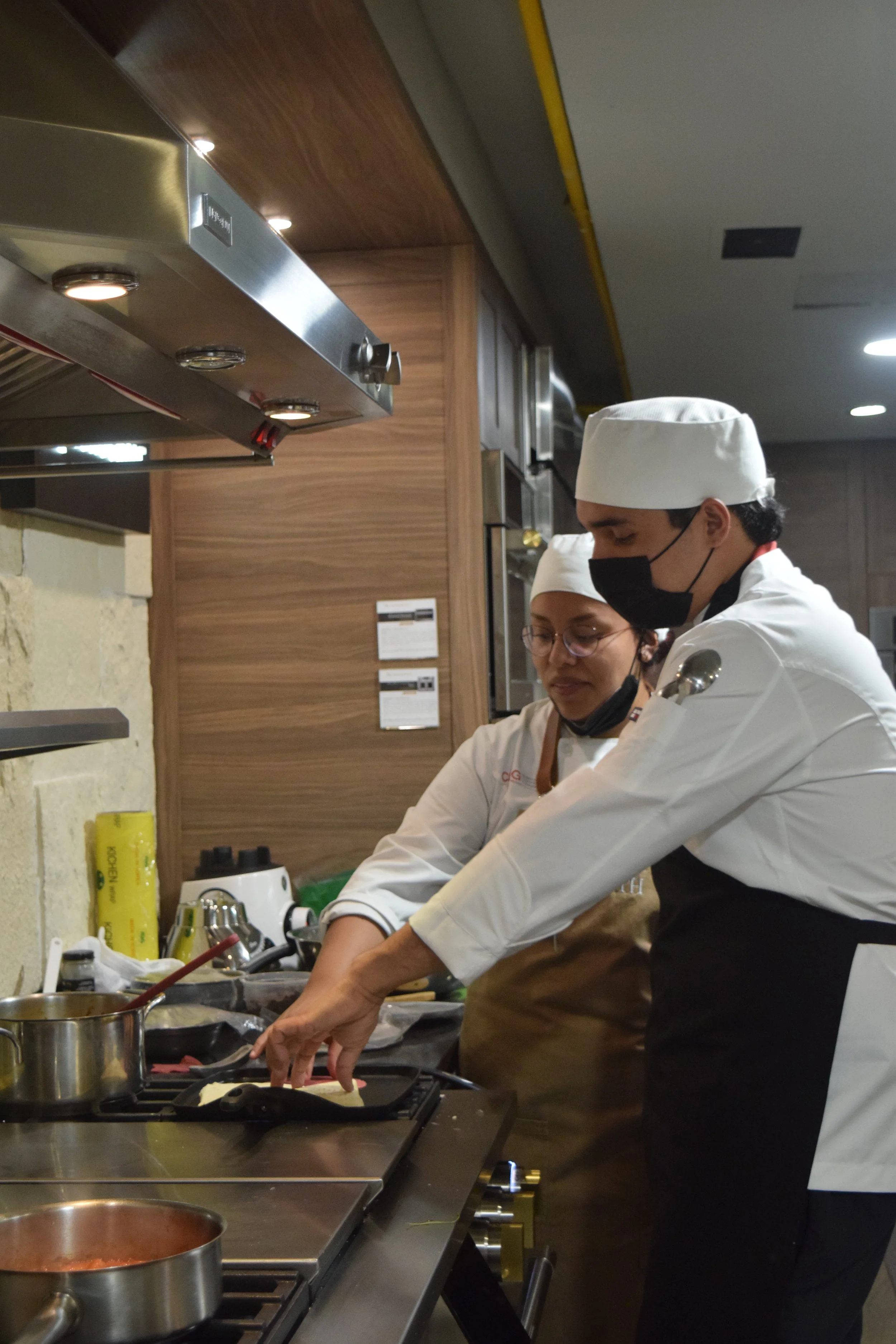 Cooking show junto al Chef Alan Kubler y RH de Hyatt Regency en Nevada.
