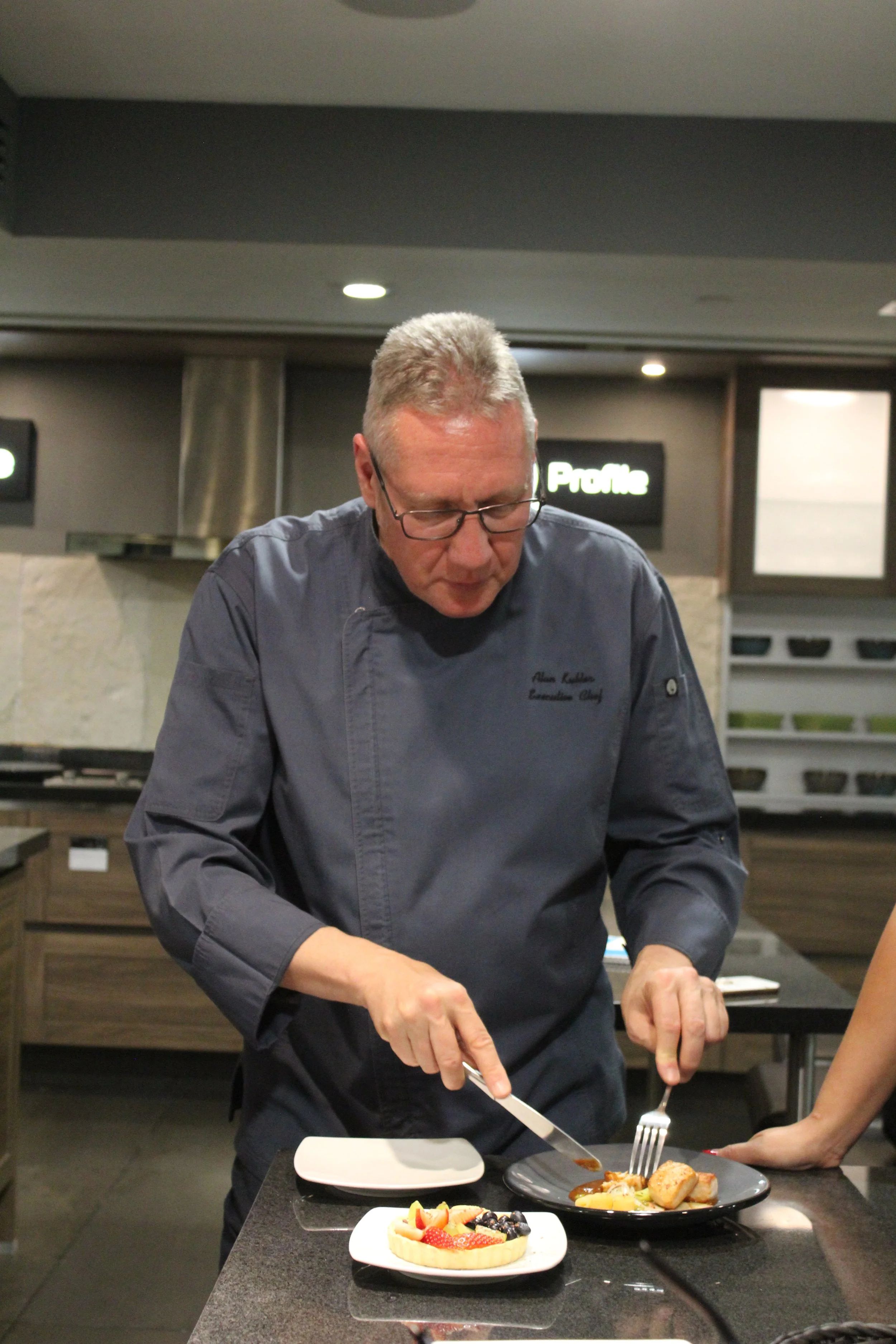 Cooking show junto al Chef Alan Kubler y RH de Hyatt Regency en Nevada.