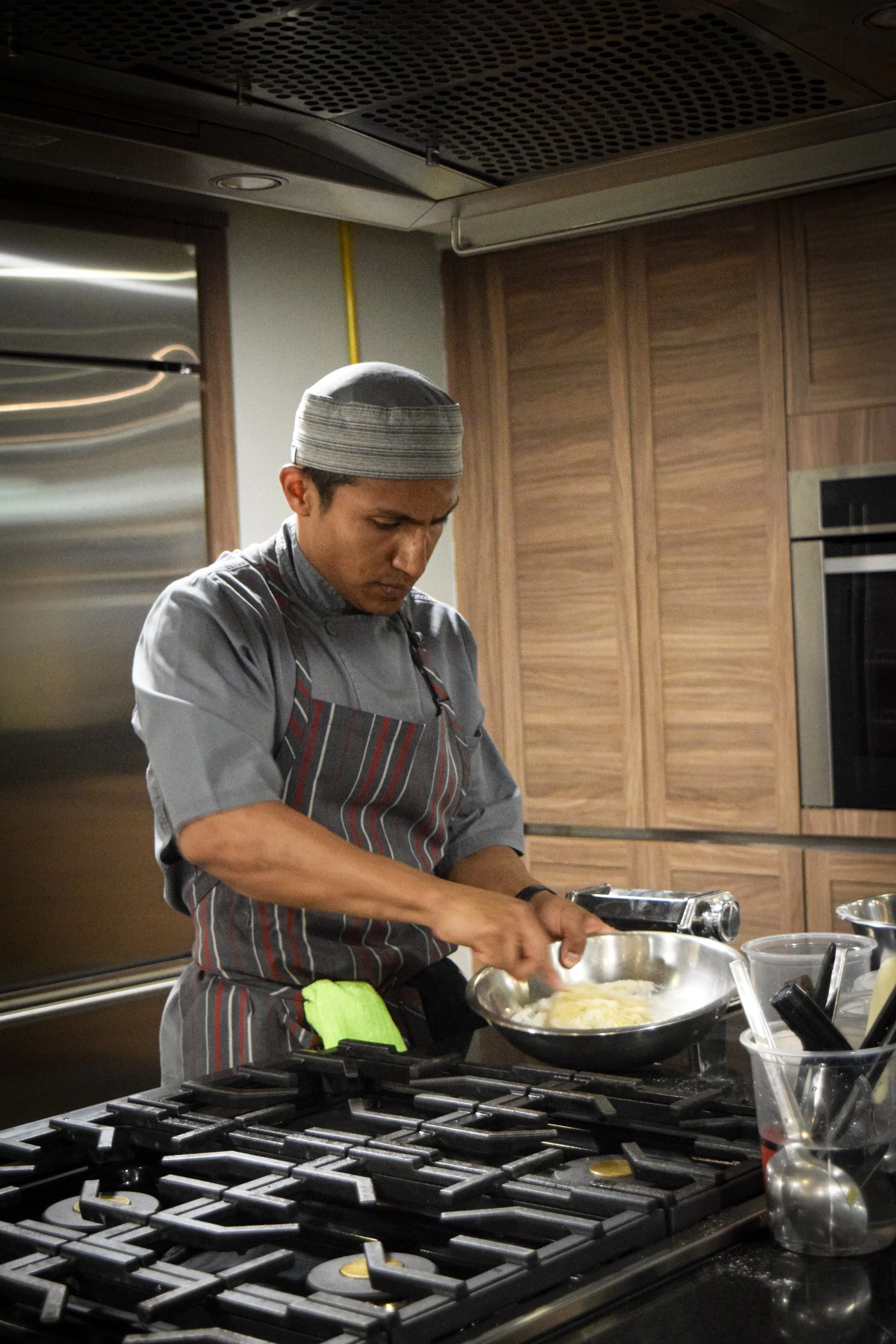 Cooking show junto al Chef Alan Kubler y RH de Hyatt Regency en Nevada.