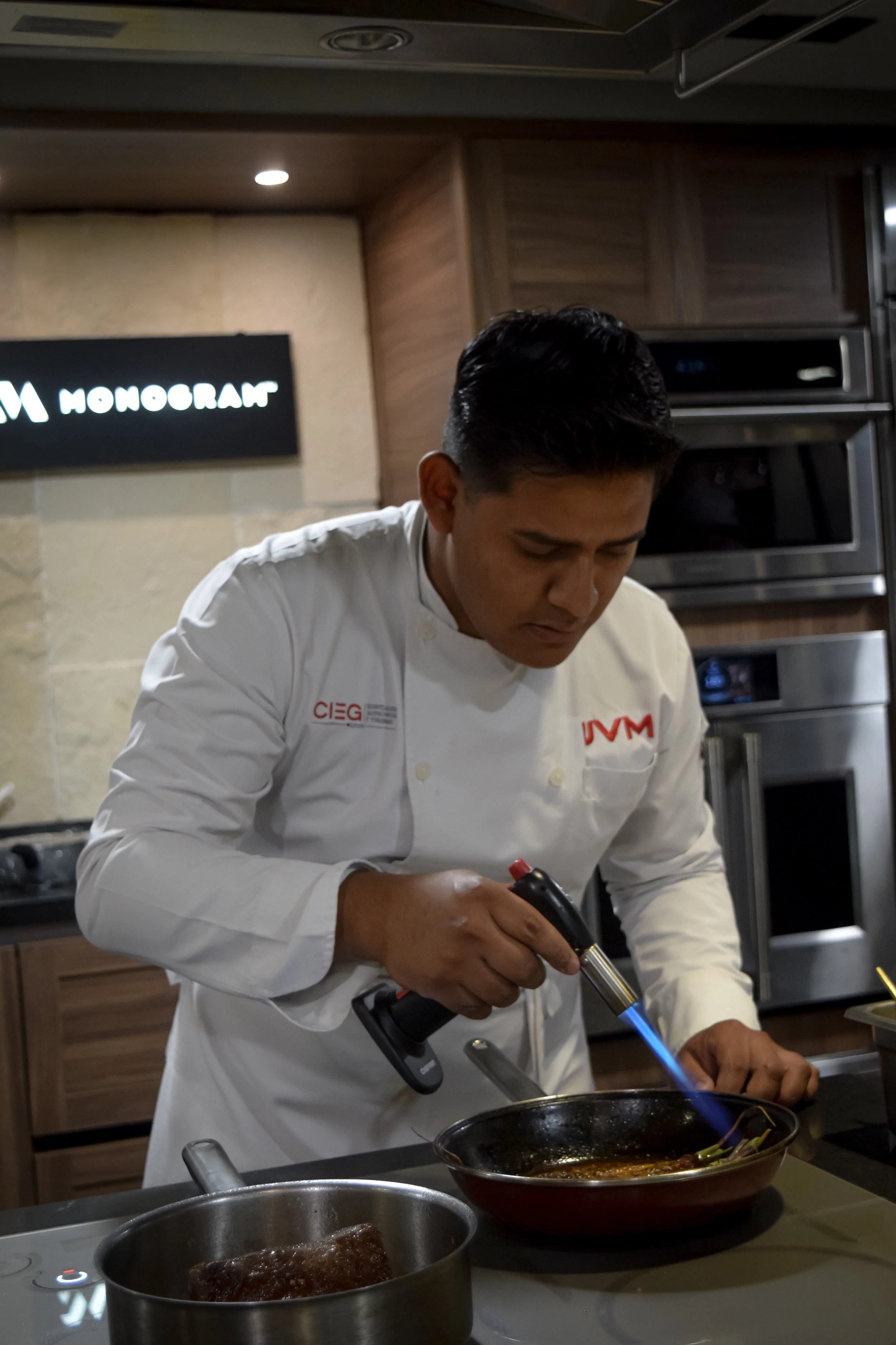 Cooking show junto al Chef Alan Kubler y RH de Hyatt Regency en Nevada.