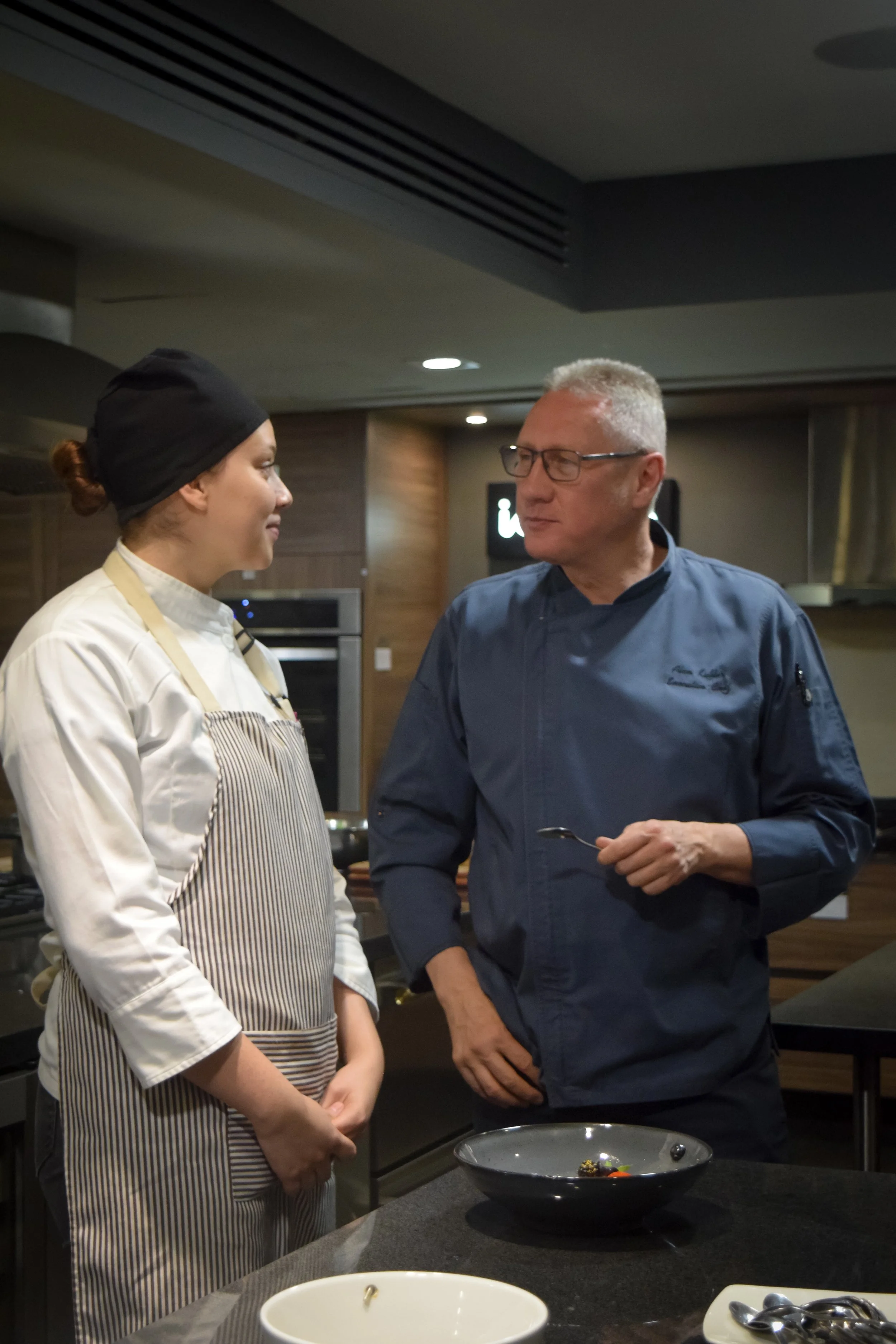 Cooking show junto al Chef Alan Kubler y RH de Hyatt Regency en Nevada.