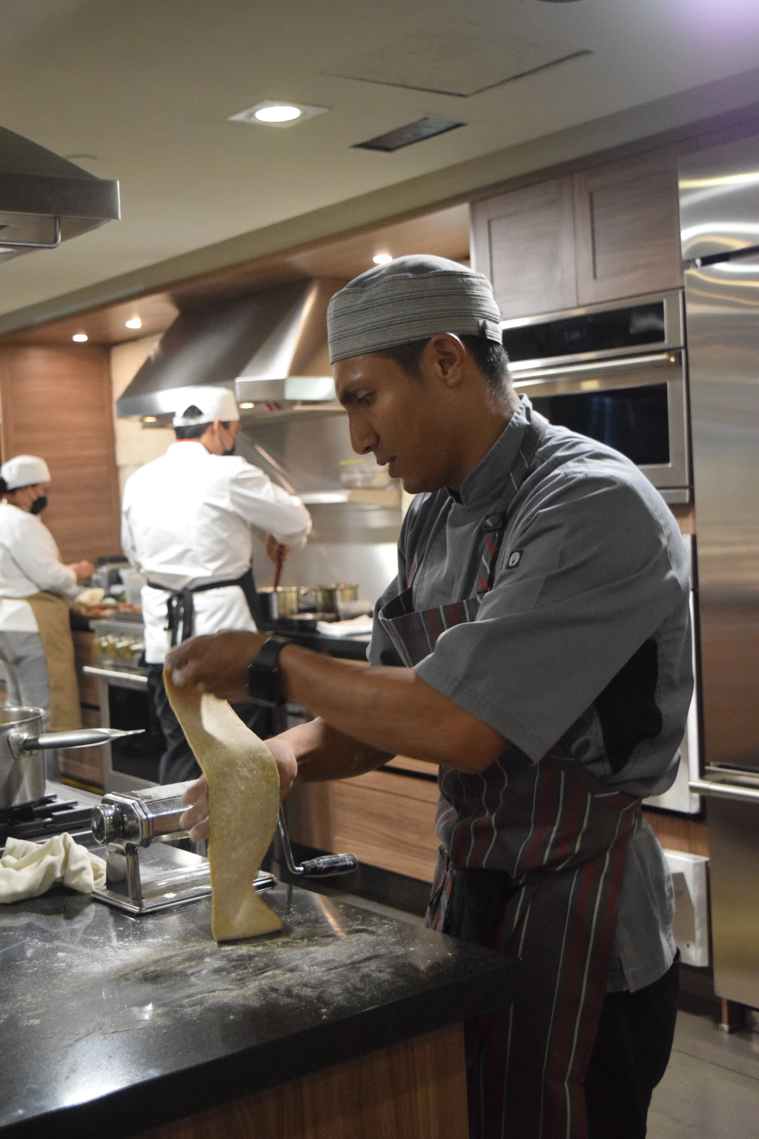 Cooking show junto al Chef Alan Kubler y RH de Hyatt Regency en Nevada.