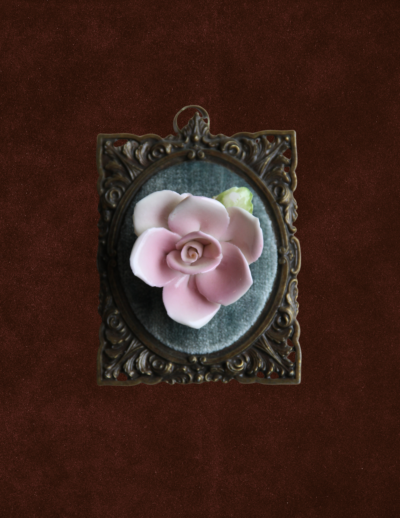Italian Rose Plaque