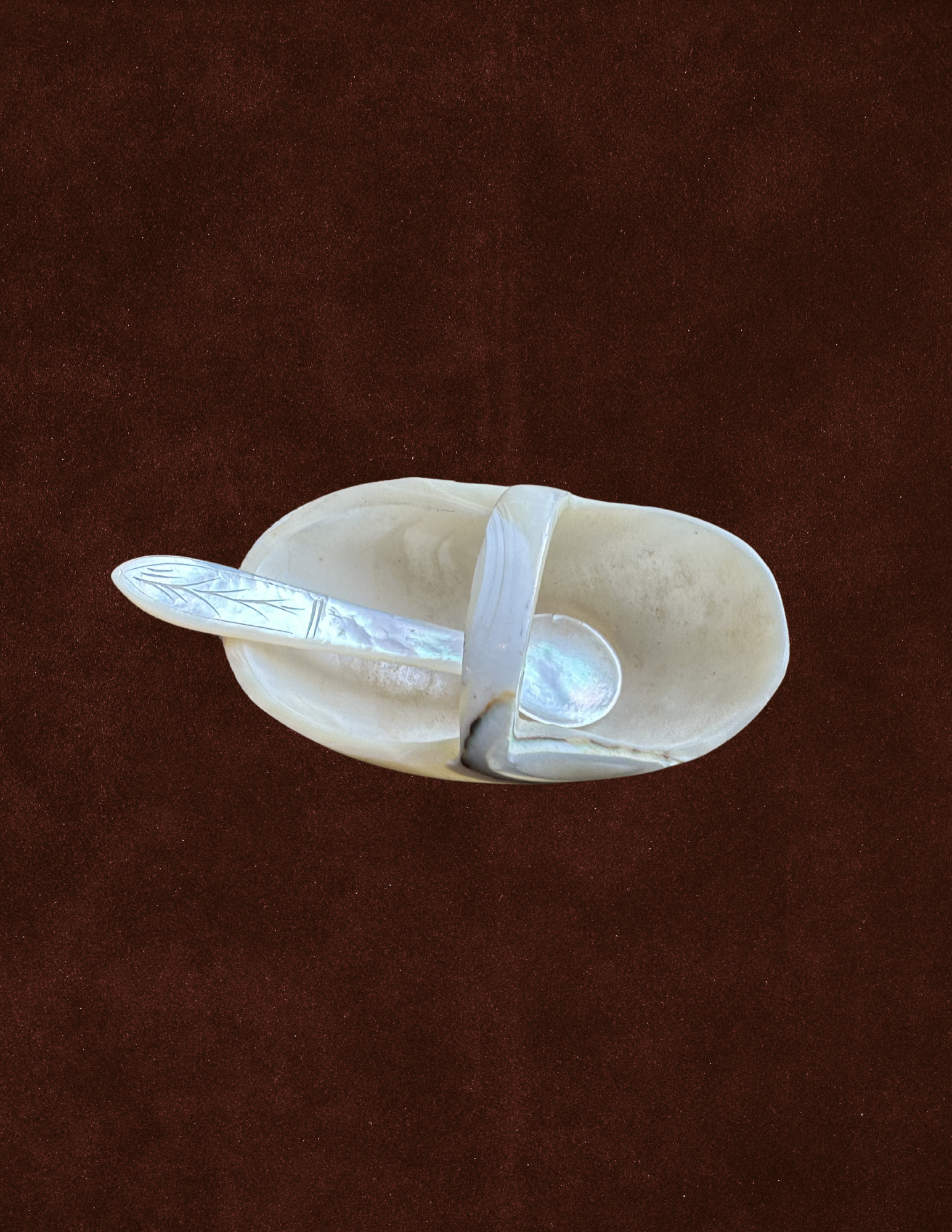 Mother of Pearl Salt Cellar