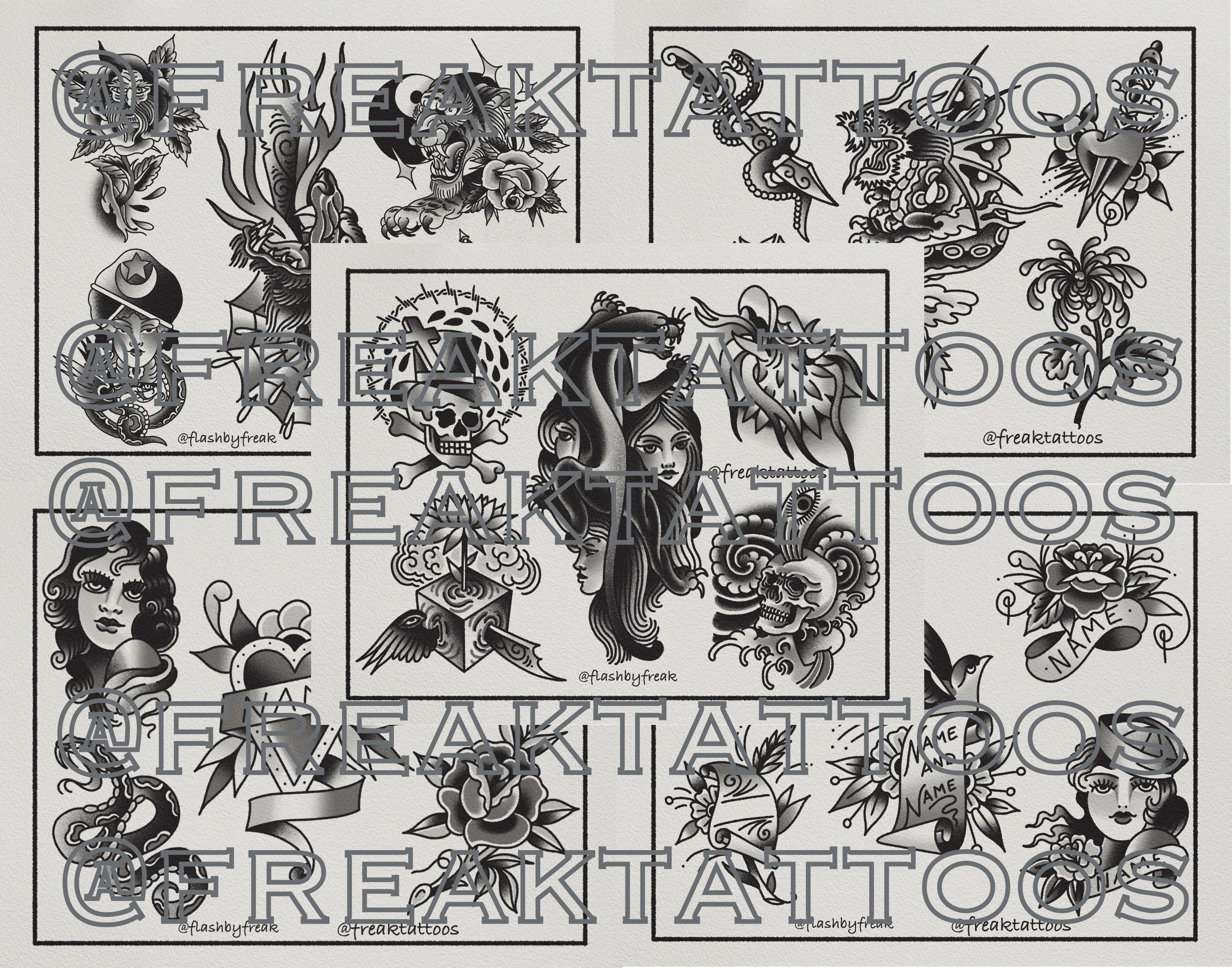 Whipshaded Set