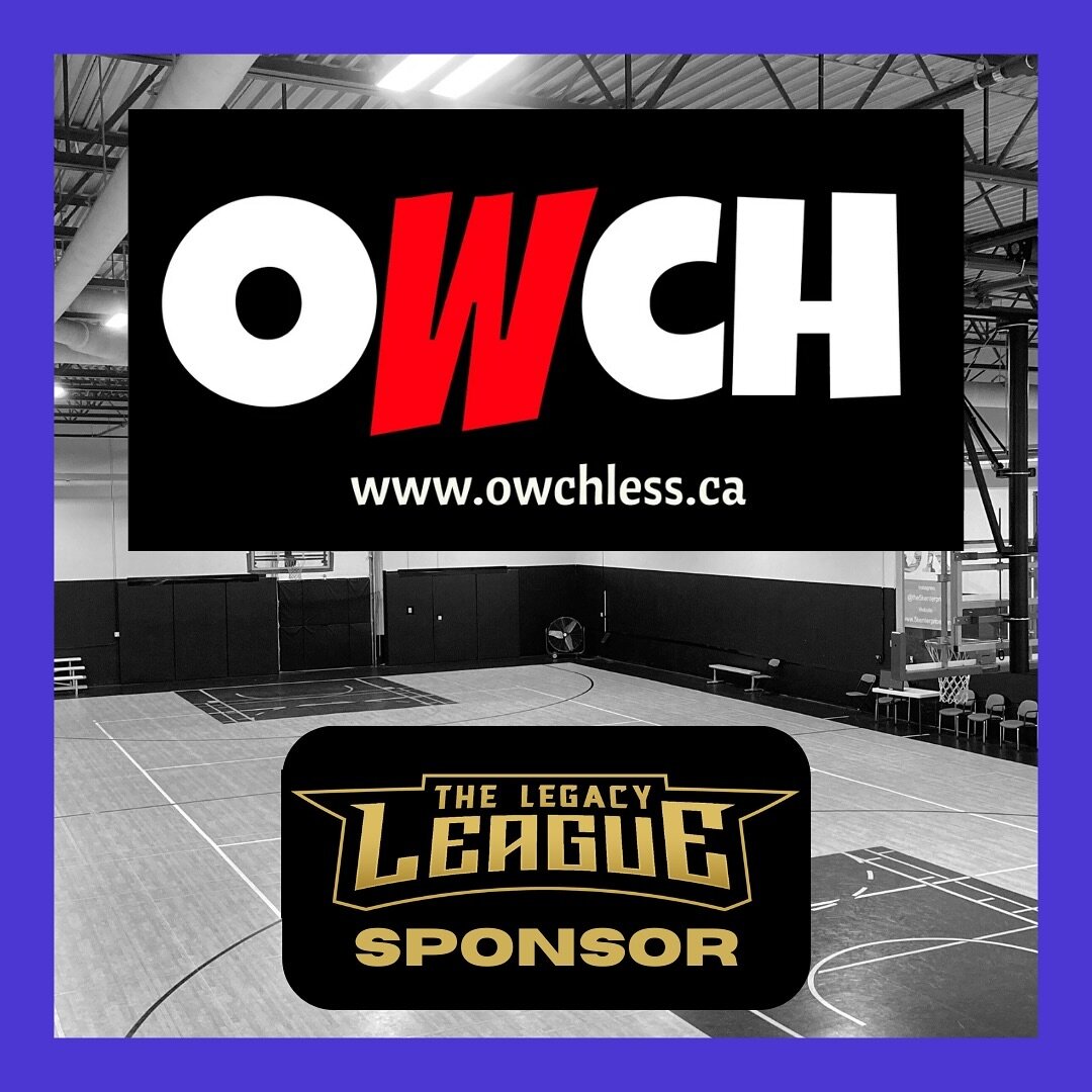 Thank you again to Dr. Andre Breault, @tjthermt and everyone at @owchless for sponsoring the League! Head to OWCH for any of your chiropractic and massage therapy needs!