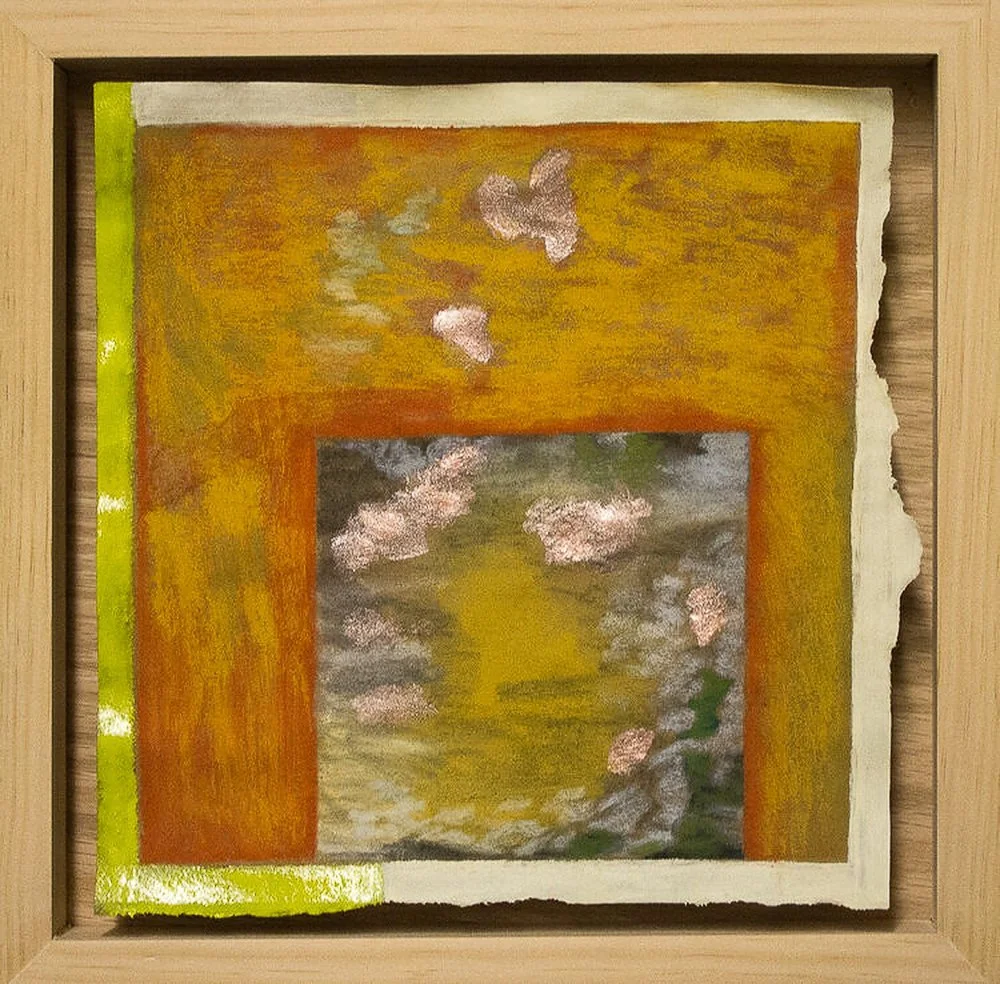 Where we can be together, pastel on paper, 12 x 12 in., 2019