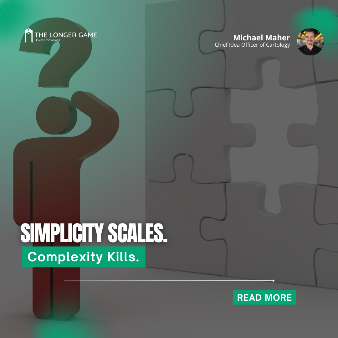 Simplicity Scales. Complexity Kills.