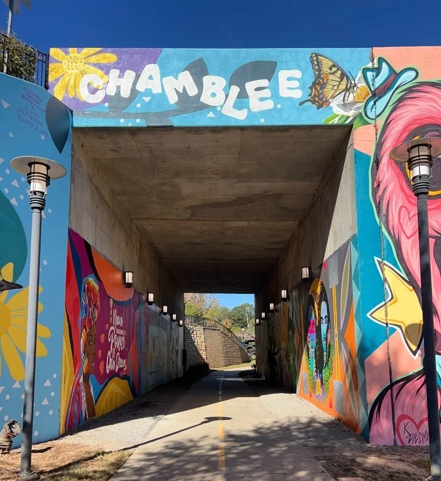 Babe Walls collab with Alexandrea Pangburn. Chamblee, GA. 2024