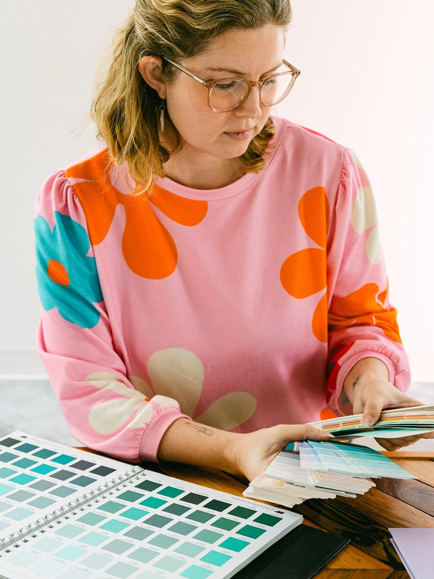 When it comes to designing for murals, picking paint colors is one of my favorite steps. There are so many nuances to consider, whether that is the current surroundings, a brand color palette, or how bright the space is. I&rsquo;ve got all the color 