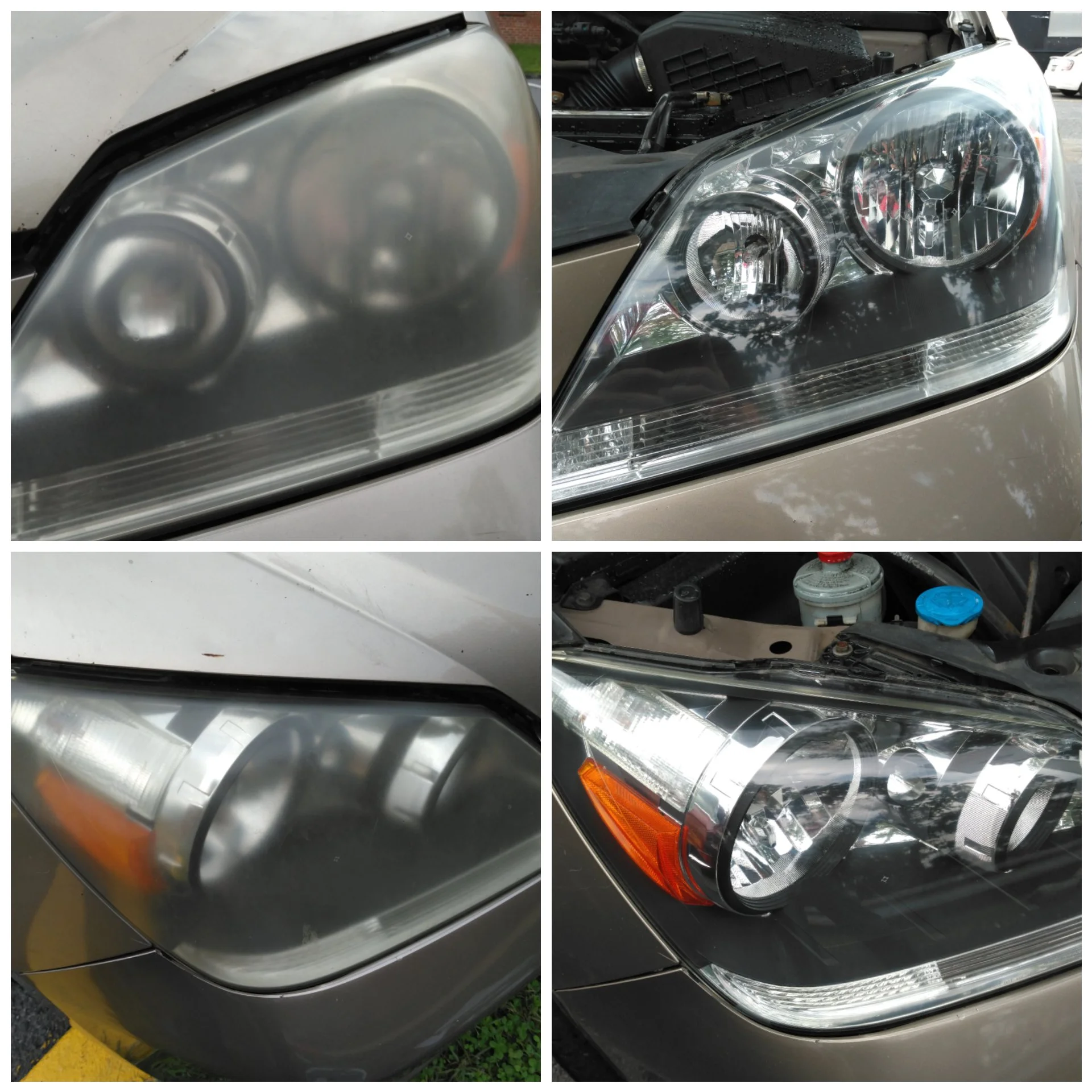 2009 Honda Odyssey, Headlight Restoration Montgomery