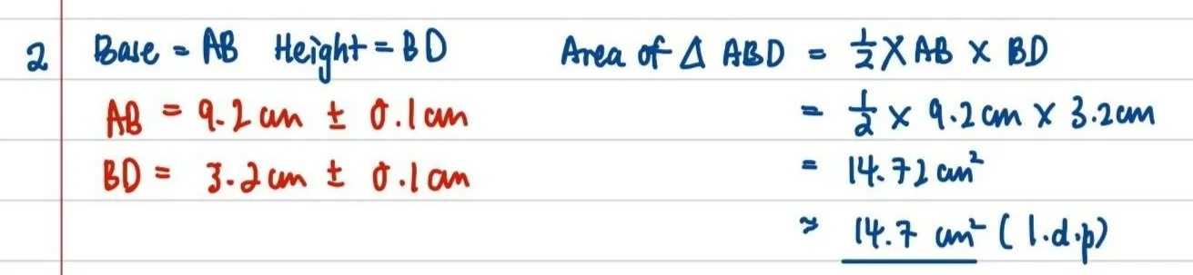PSLE Math 2019 Paper 2 Question 2