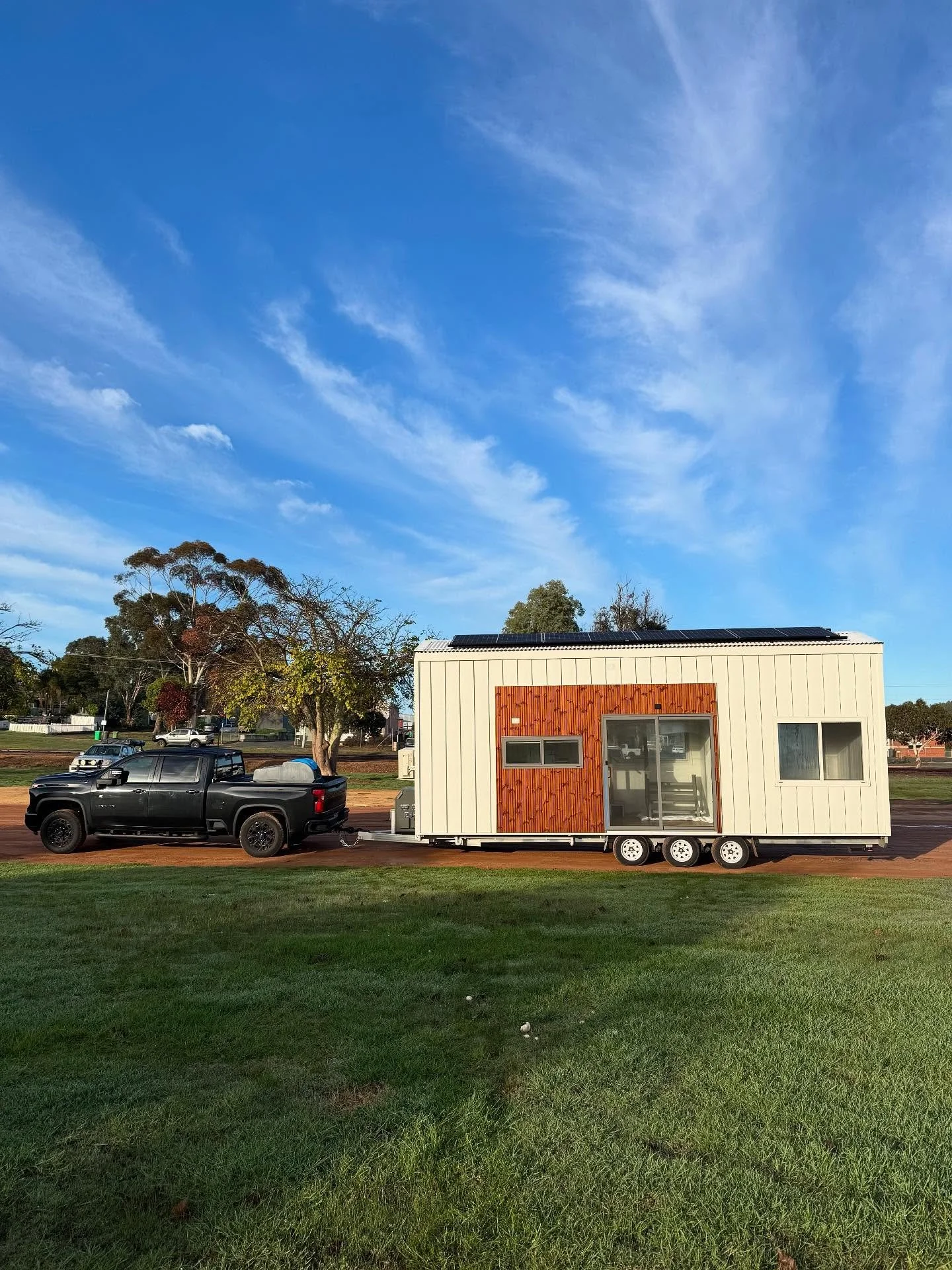 Recent delivery across the Nullarbor for our lovely customer Alison. #tinyhome #westaustralia #australianmade