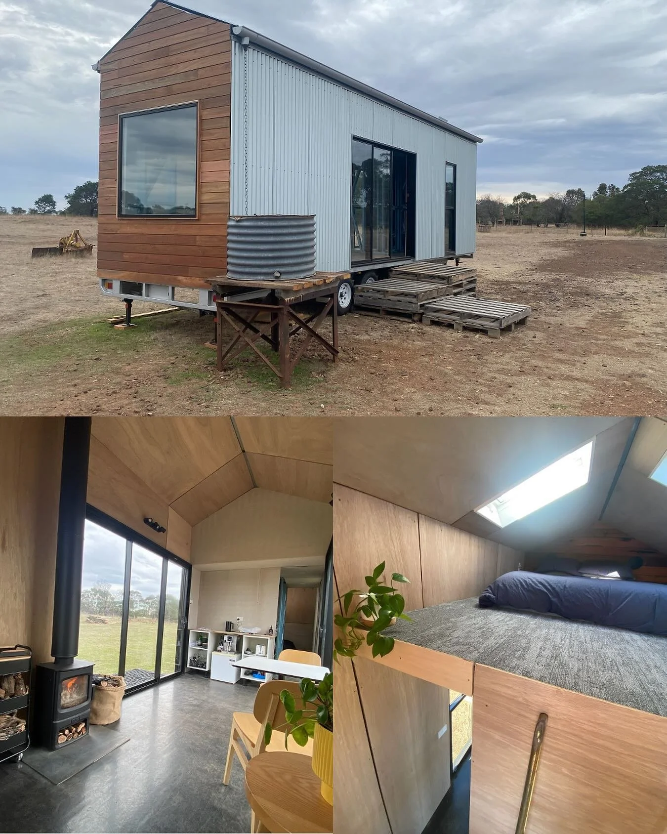 We love seeing the results of working with our customers. Darren and Claire, an architect, had a vision &hellip; we worked to bring the design to life and supplied the trailer, flooring and light gauge steel frame. The rest was all their handy work a