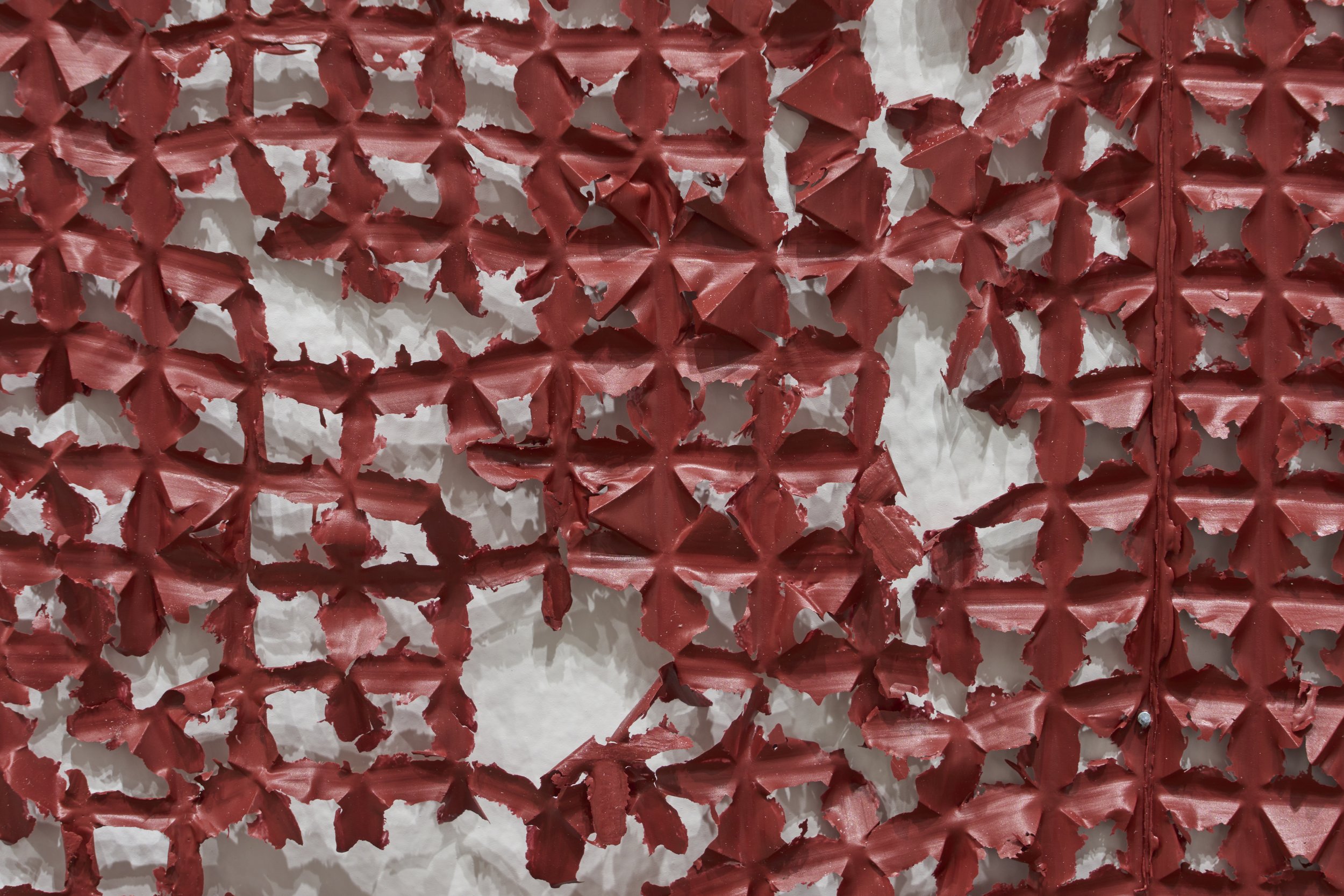 Three dimensional cast paint sculpture by Adelaide artist Katey Smoker.