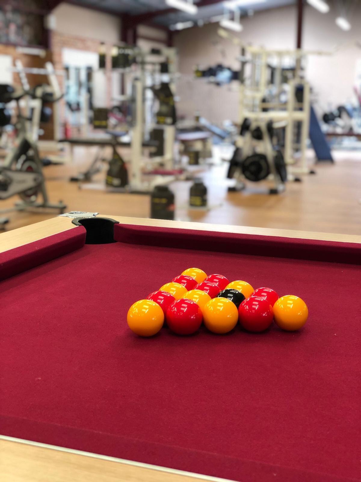 Pool Table Hutingdon Gym