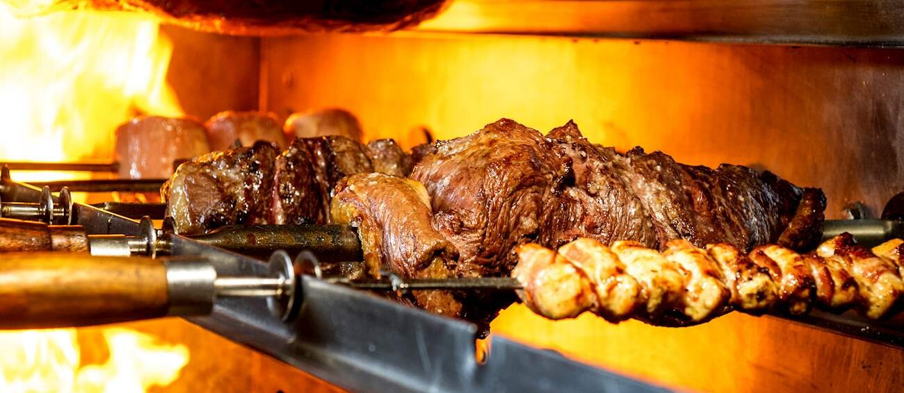 O Churrasco Brasileiro.