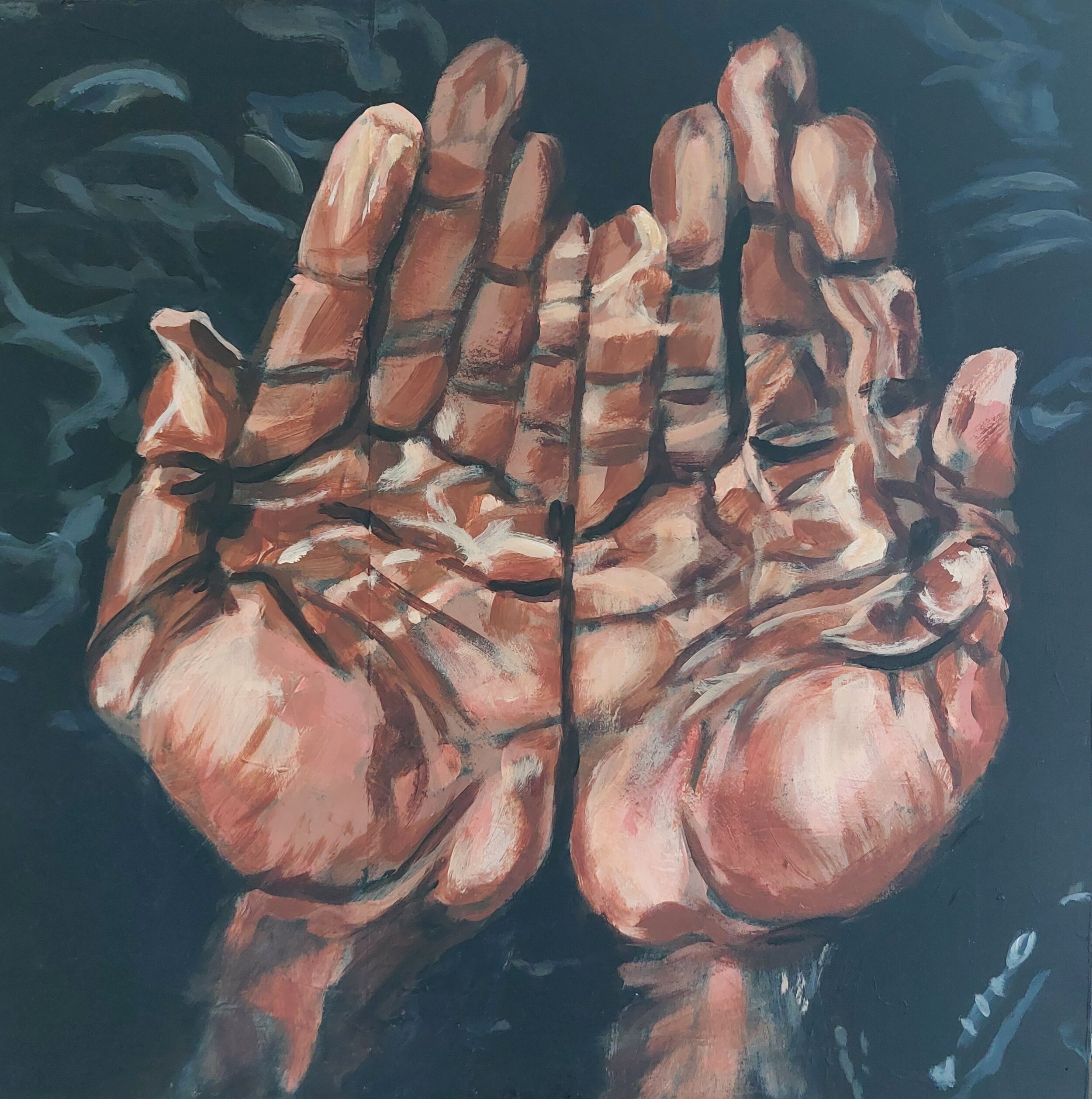 You showed me how (30x30cm) SOLD
