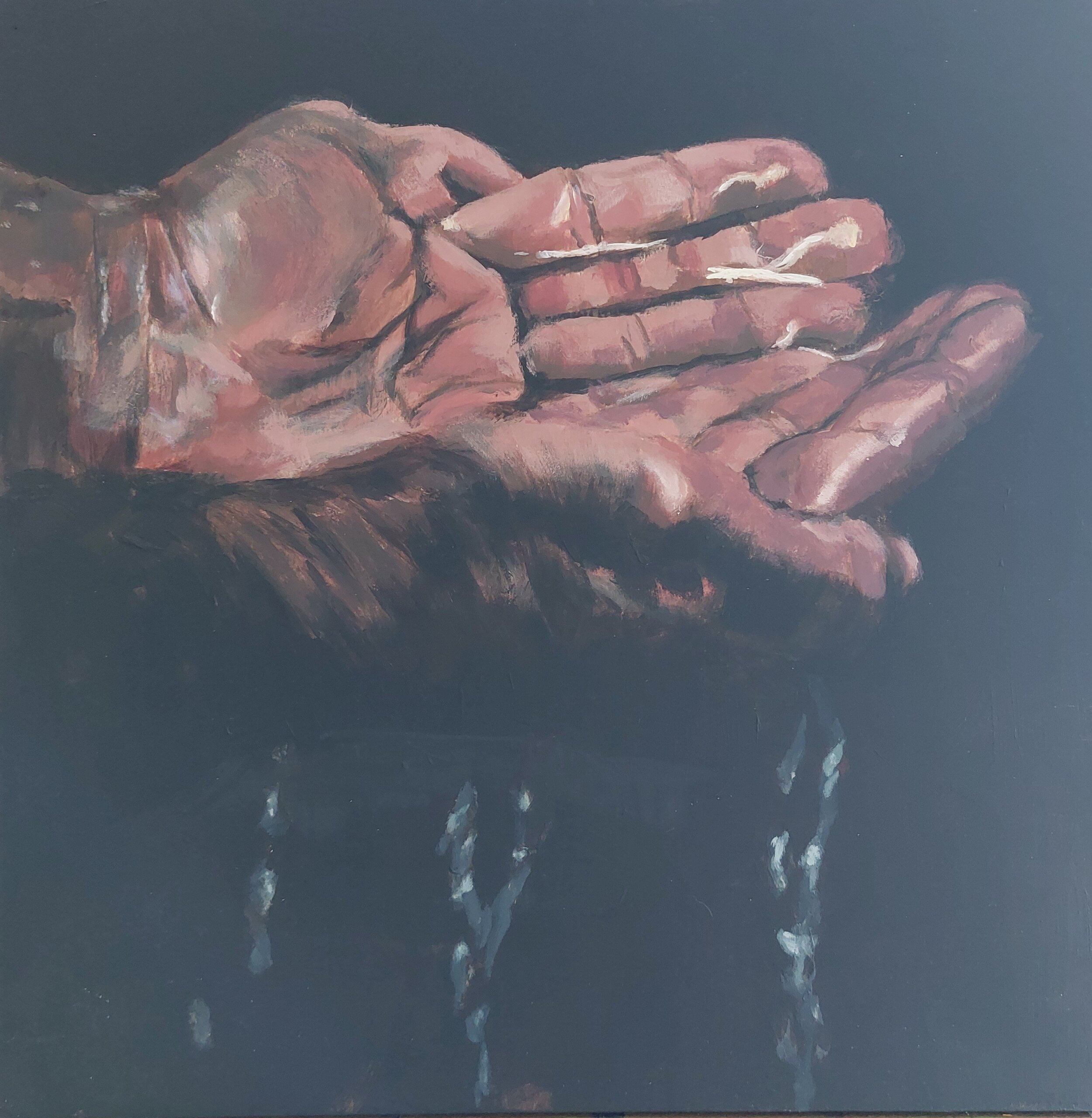 Who I am today (30x30cm)