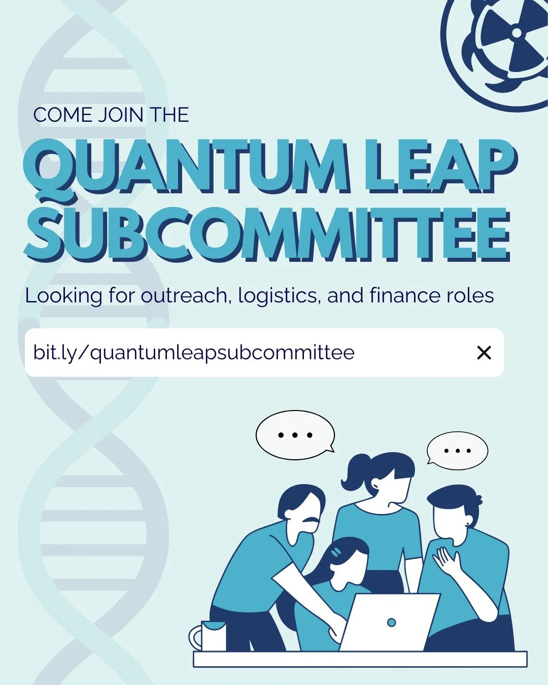 Join the MacSci Quantum Leap Subcommittee! Quantum Leap is an annual conference that aims to highlight unconventional careers in science and show undergraduate students the value of their science degree. As part of the Quantum Leap Subcommittee, indi