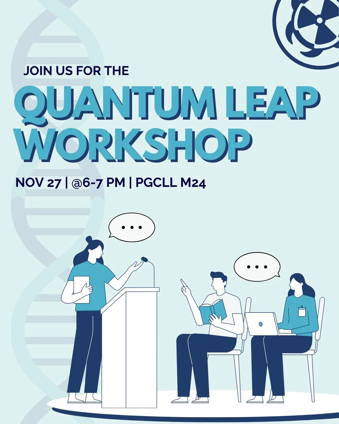 Hey MacSci! 🌟
Curious about where your science degree can take you? Want to hear from graduates who&rsquo;ve carved out unique and exciting careers in science and beyond? 🔬✨

Join us for the Quantum Leap Workshop to get your questions answered and 
