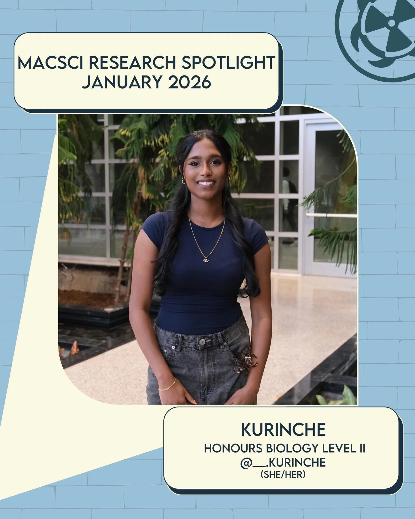 Hello MacSci! We&rsquo;re excited to feature Kurinche in this week&rsquo;s Research Spotlight ✨
They&rsquo;re involved in a community-based research study investigating how physical activity, diet, and mobile health initiatives influence type 2 diabe