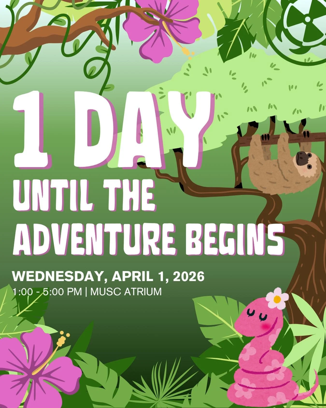 ITS TIME FOR SCIFEST 2026! Come celebrate all that the Faculty of Science has to offer tomorrow in MUSC Atrium from 1pm-5pm💚🖤💚🖤