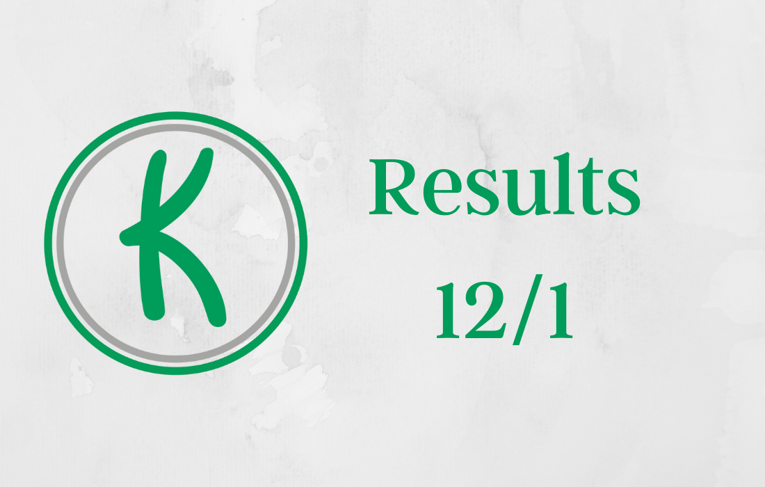 Dual results - December 1, 2021