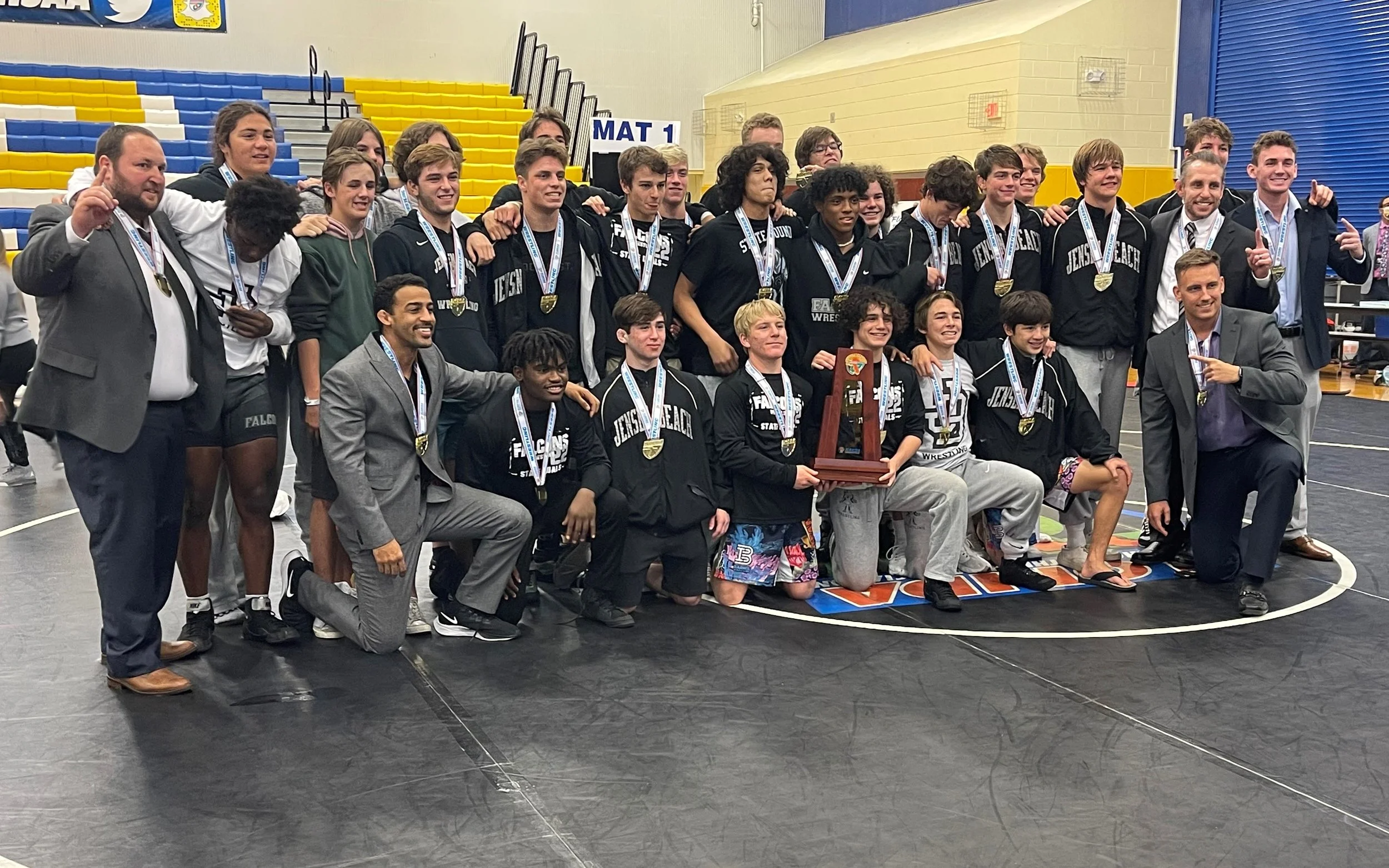 Jensen Beach finishes dream run with first team state wrestling title