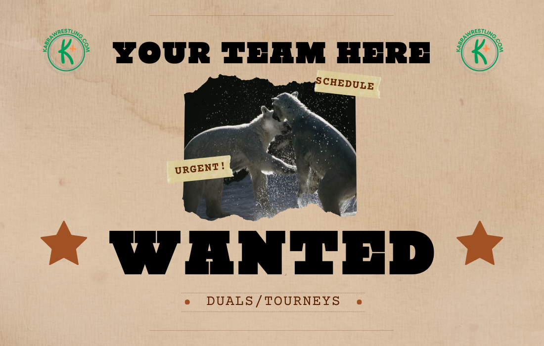 Wanted: Teams to fill dual/tournament schedules