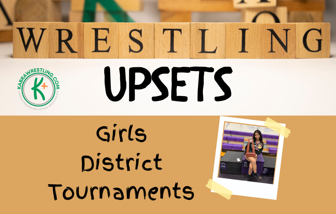 26 upsets from girls district tournament week