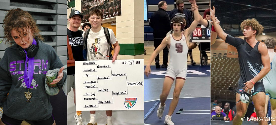 Four wrestlers earn Reader’s Choice Wrestler of the Week