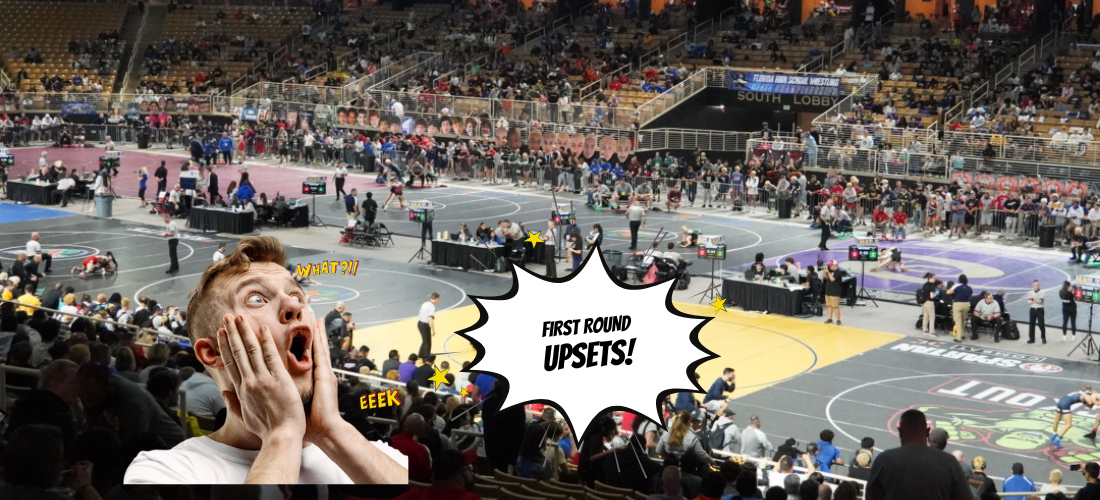 75 upsets from the first round at state