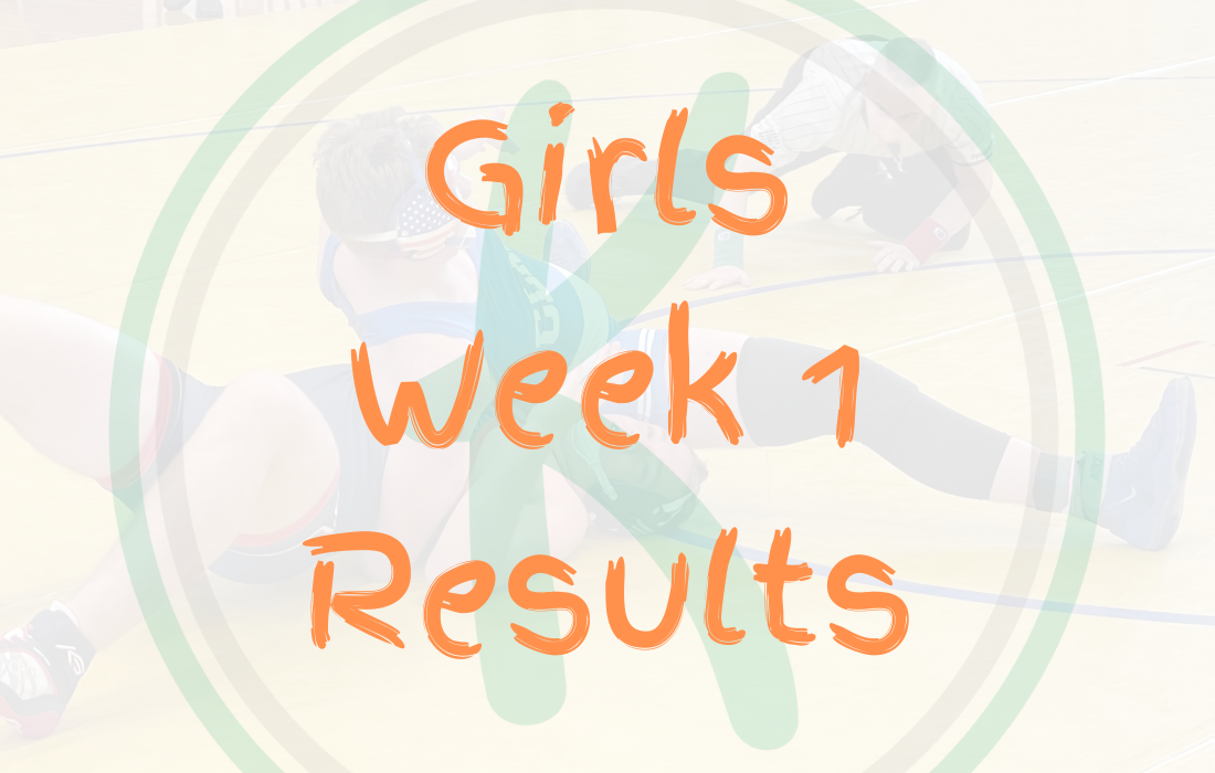 Girls week 1 results