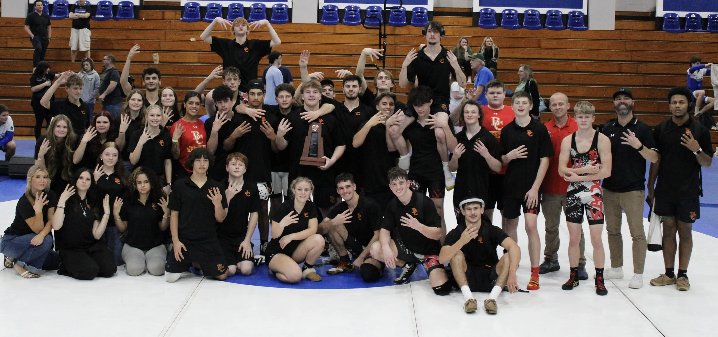 District duals: Team effort powers Baker County to title | Osceola Fundamental, PHU win