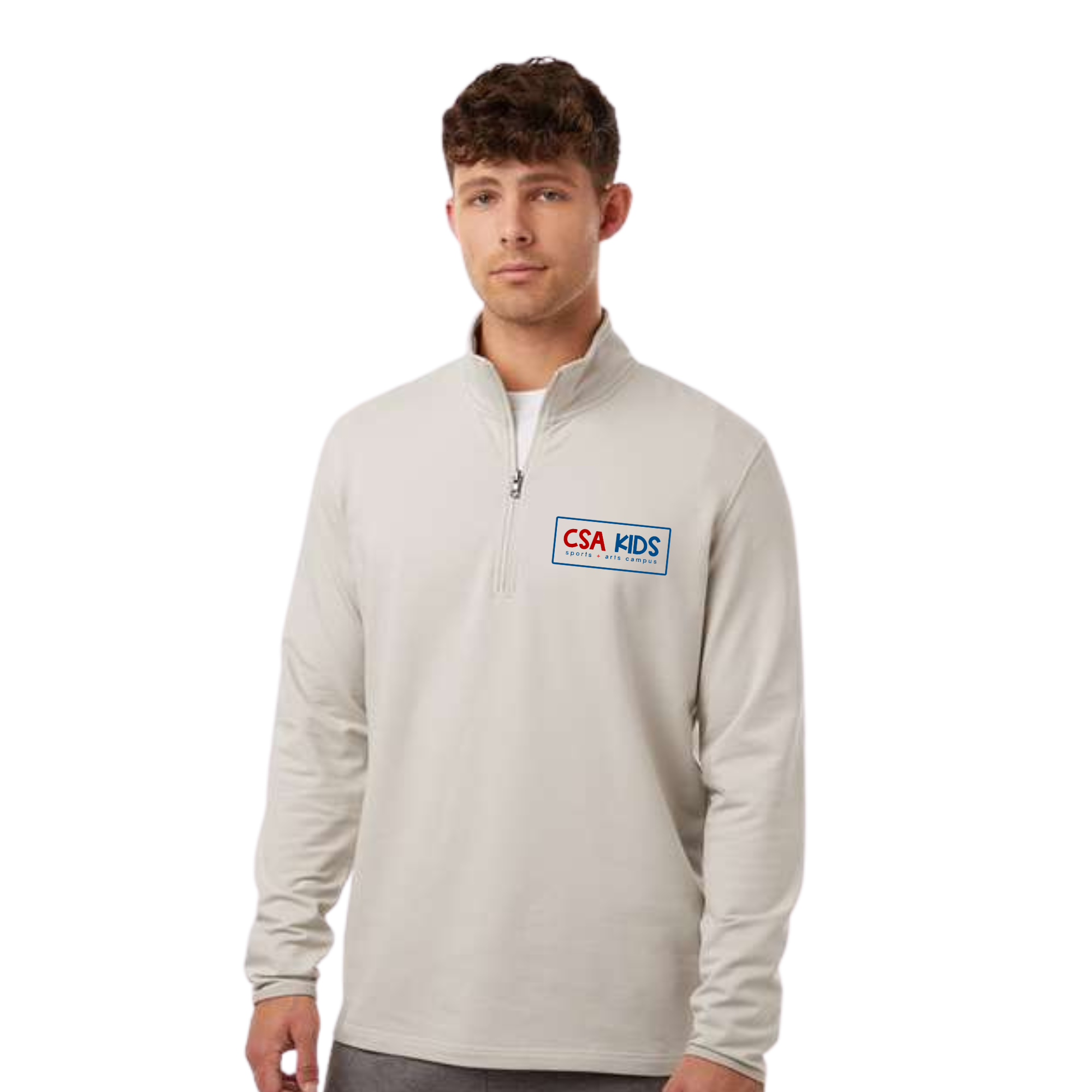CSA Men's Campus Quarter-Zip Smoke.png