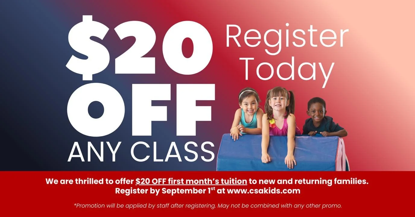 Check out what&rsquo;s new at CSA Kids this fall!
We&rsquo;re grateful for your continued support of CSA. Because of you, we remain committed to enhancing our services and the value they bring to your family. Thank you for allowing us to be a part of