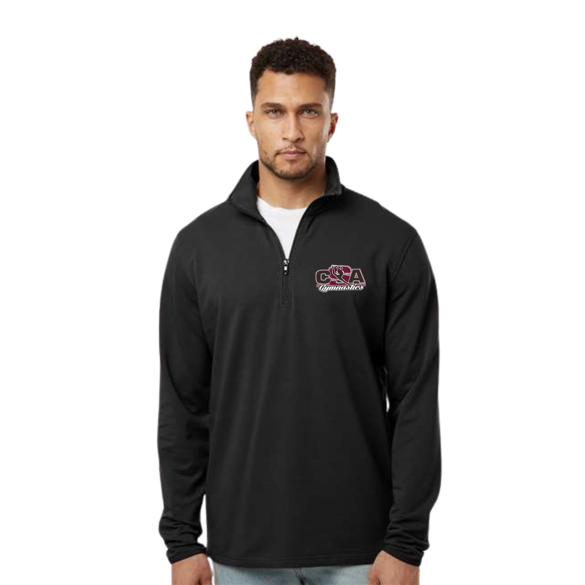 CSA Men's Championship Quarter-Zip Black.png