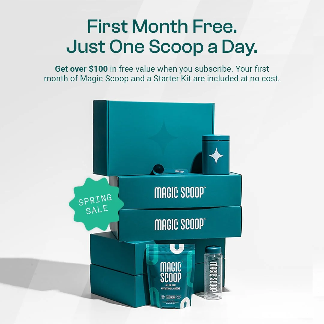 Logo with the text 'AG1' and 'Athletic Greens' on a dark green background.