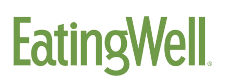 Logo for EatingWell with green text on a white background.