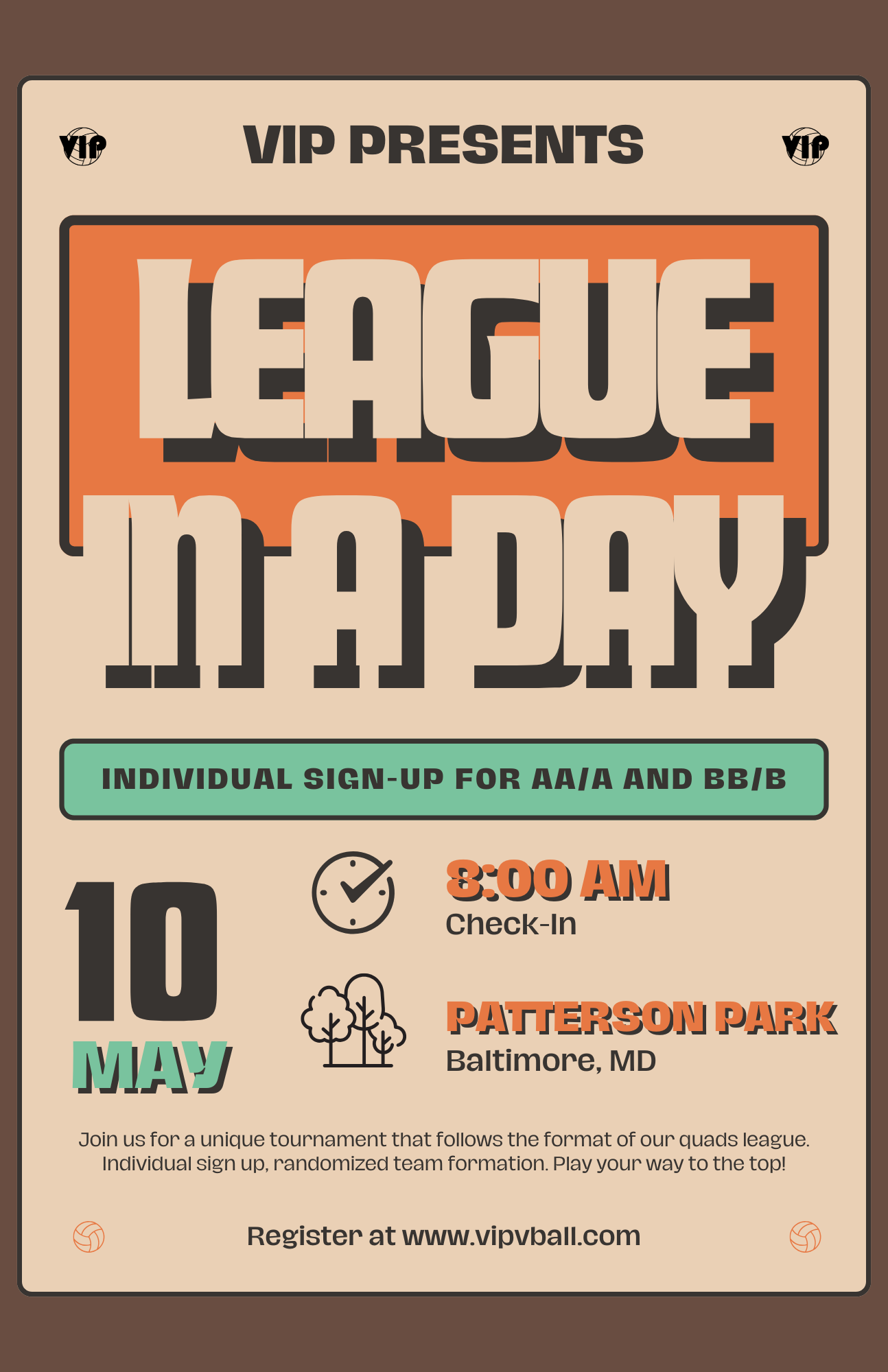 League in a Day Tournament - May 10, 2025