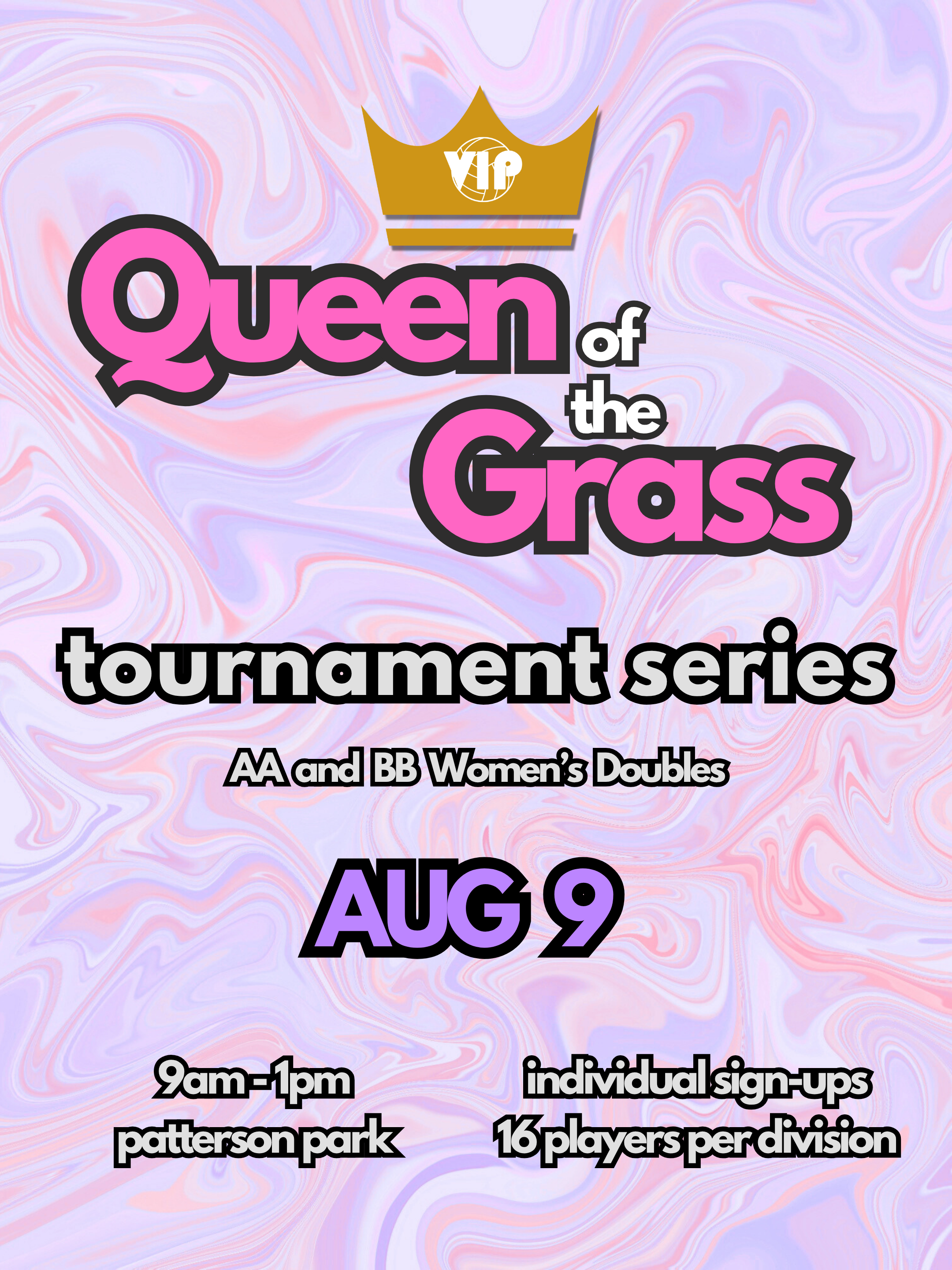 Queen of the Grass Series - August 9, 2026