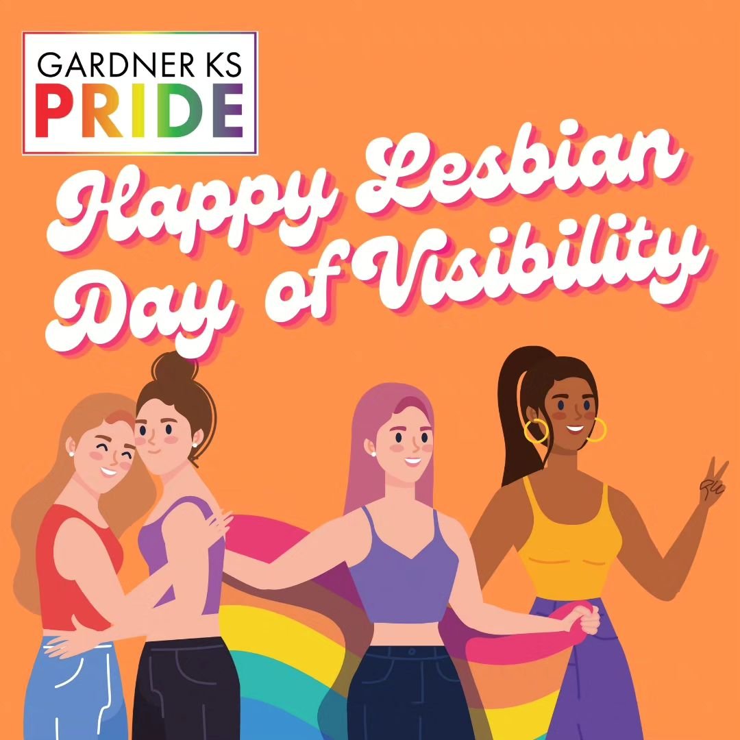 Happy Lesbian Day of Visibility!
❤️🧡🤍🩷💜