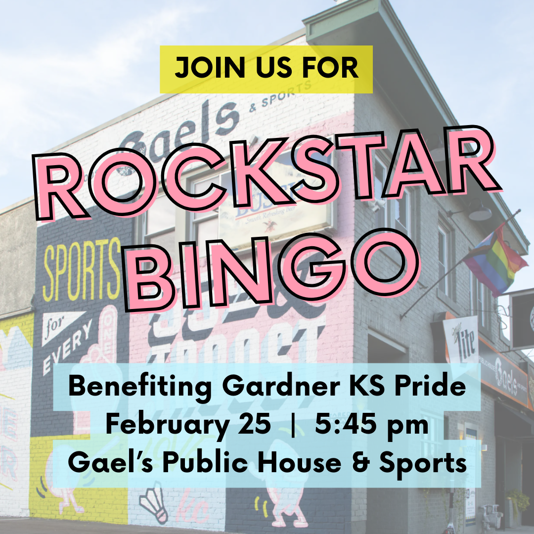 Rockstar Bingo (Benefitting Gardner KS Pride)