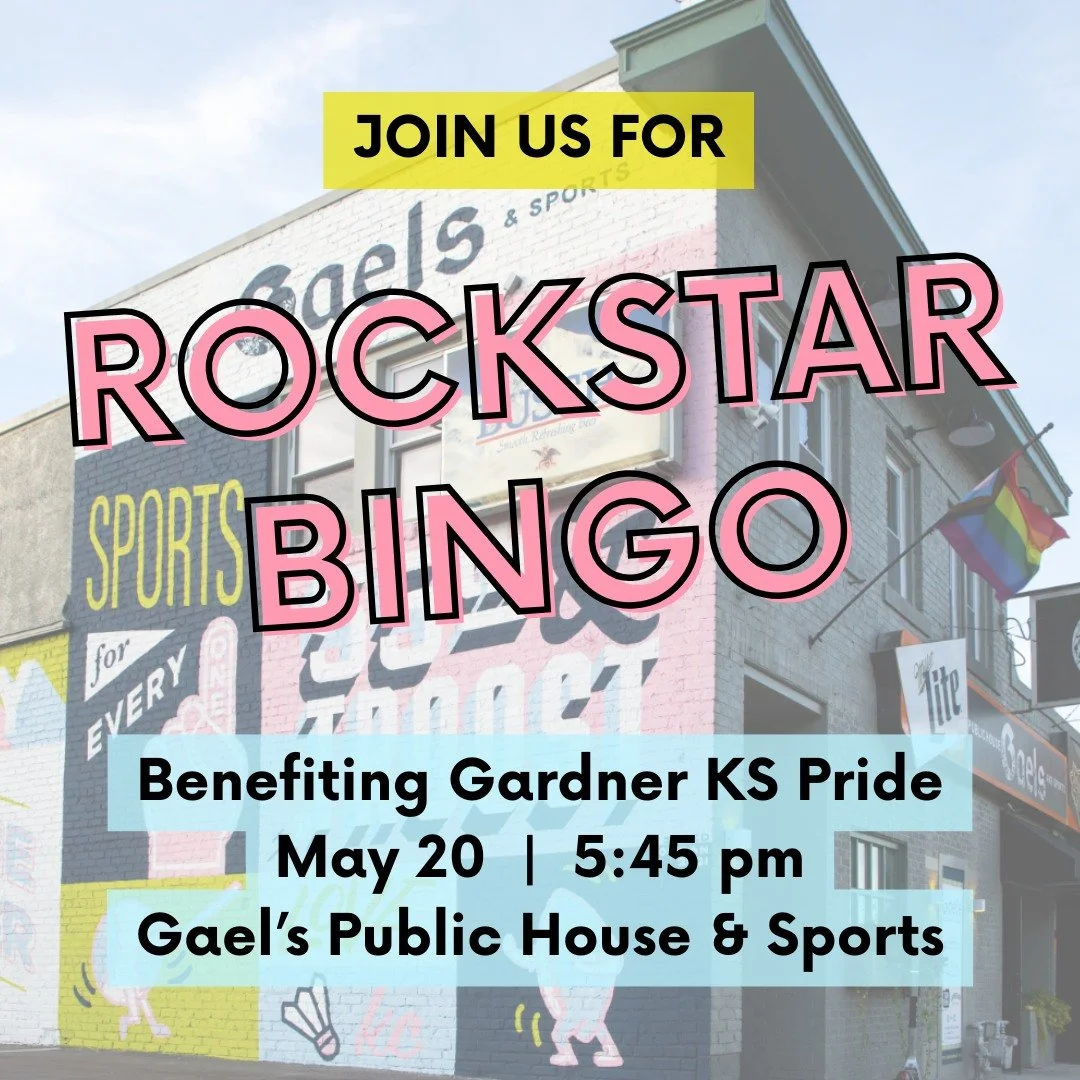 Join us Wednesday at Gaels Public House &amp; Sports  for Rockstar Bingo benefitting Gardner KS Pride on May 20!  More info at https://www.facebook.com/events/705426195841221