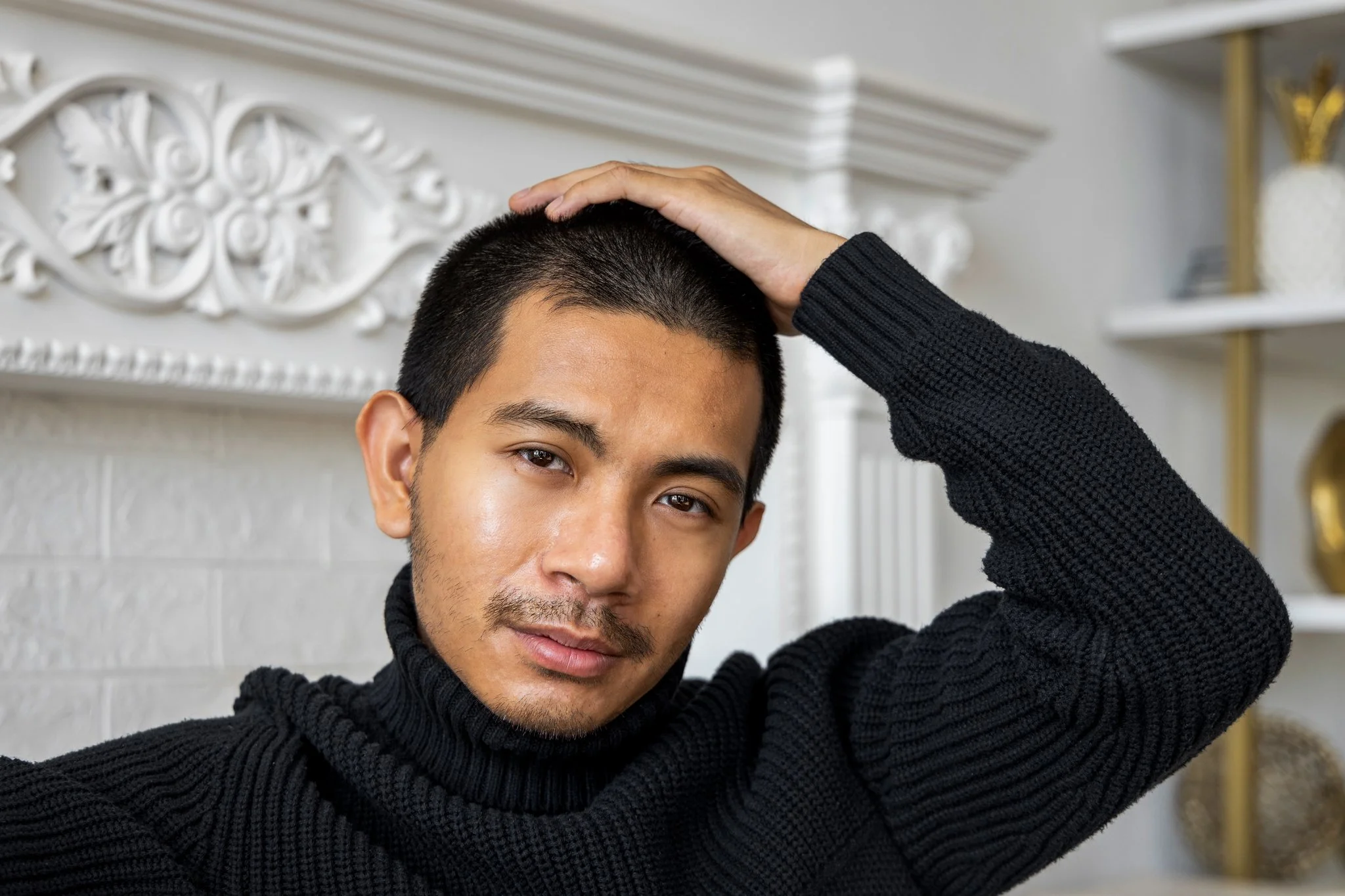 Male model birthday photos