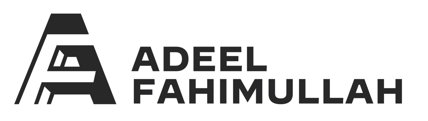 Portfolio of Adeel Fahimullah