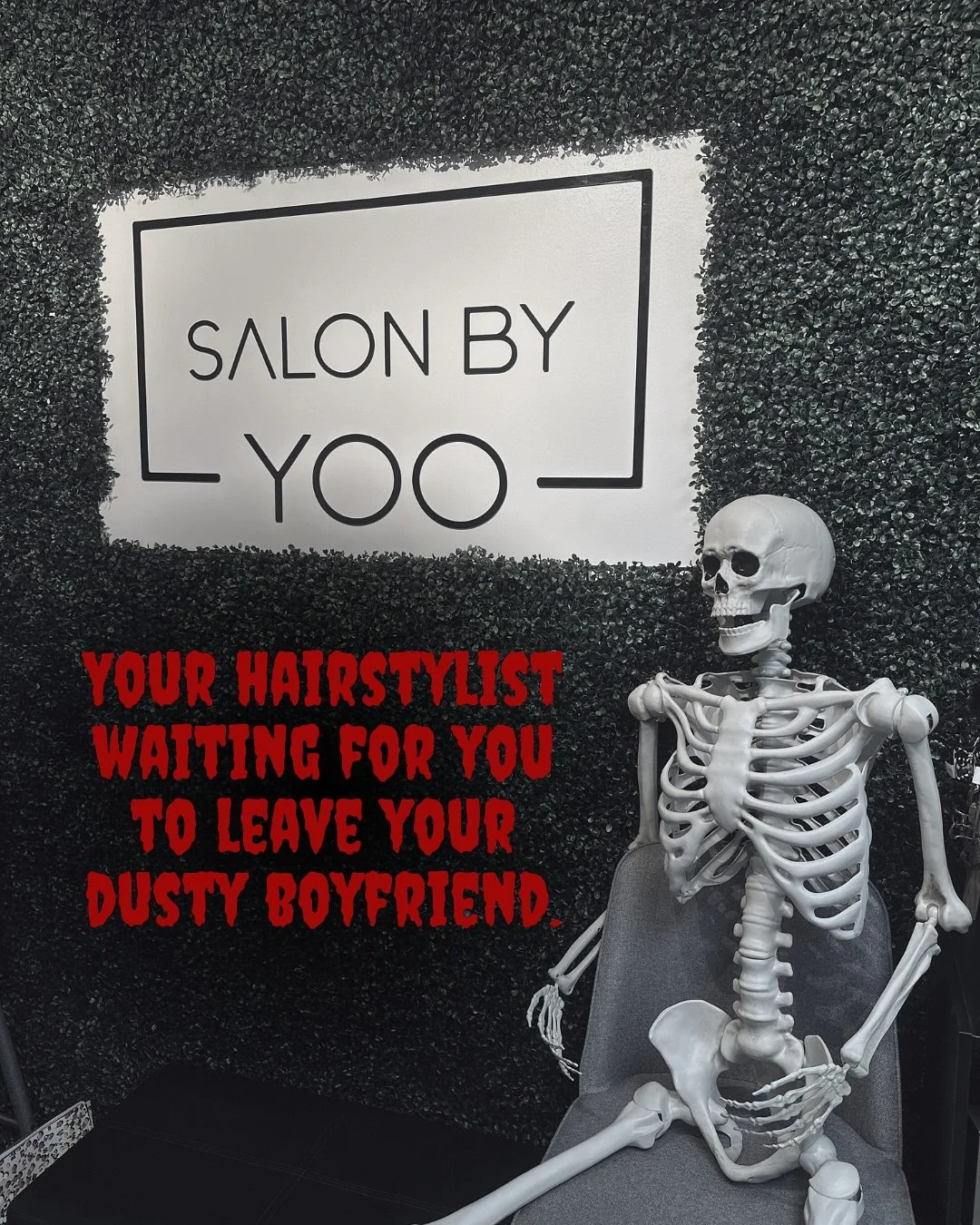 Spooky season is in full swing, and we‘re just ”dying“ to see you at your next appointment 👻
#spookyszn #halloween2025 #hairstylistmeme #hairsalonmeme #hawaiismallbiz #oahusmallbiz #oahuhair #hawaiihair