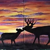 two 11x14 paintings or one 16x20